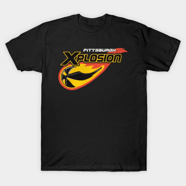 Pittsburgh Xplosion Basketball Team T-Shirt by HypeRamen